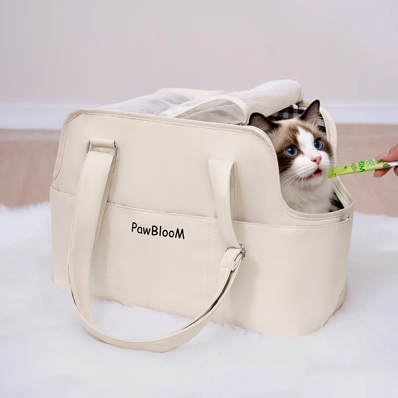 Mochila de transporte transpirable para gatos y perros pequeños