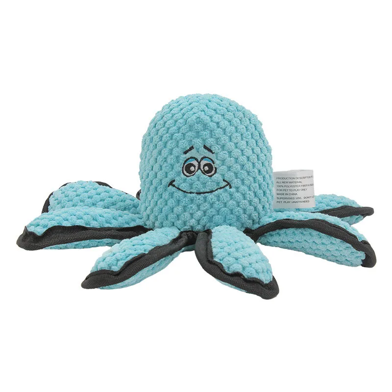 Detalle de los nudos del juguete de peluche