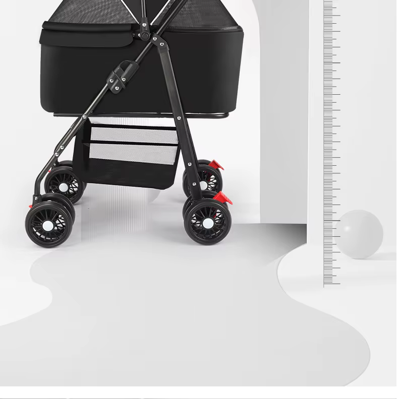 Carrito para Mascotas plegable y práctico