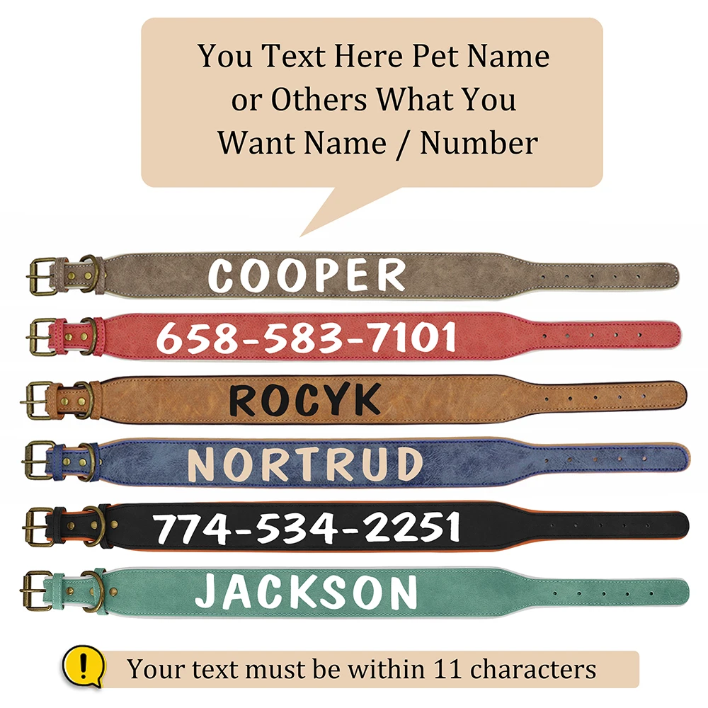 Personalización collar