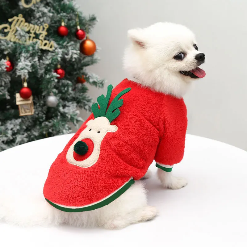 Reno navideño con nariz roja