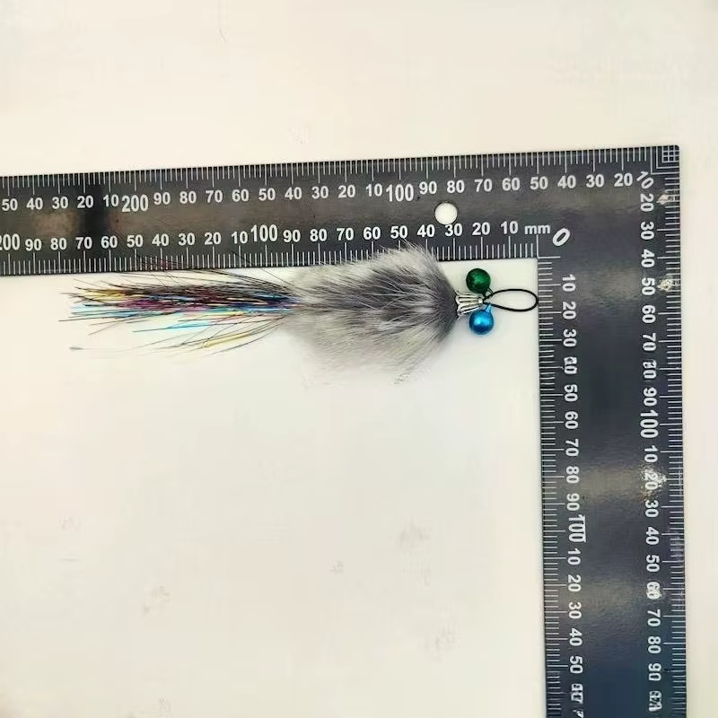 Varita para gatos con pelo de conejo – Cabezales - imagen 4