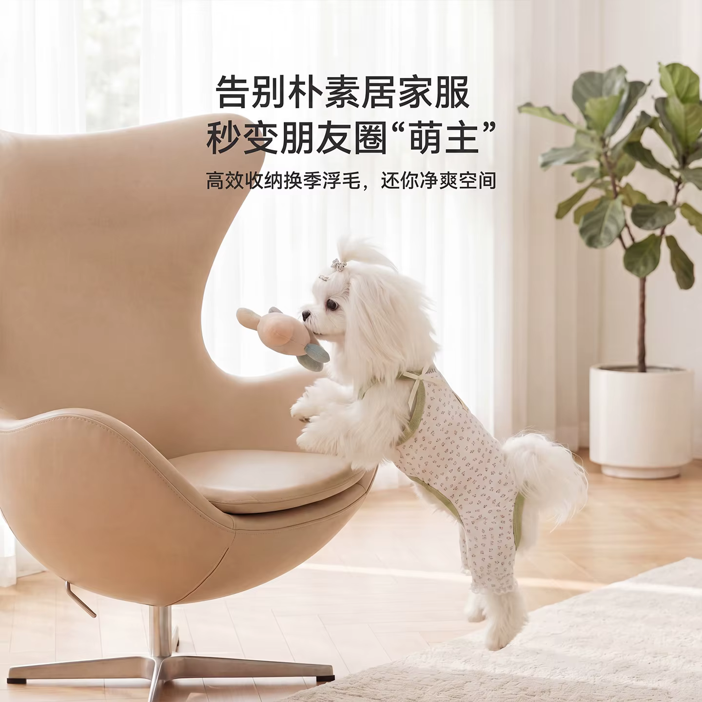 Pijama transpirable tipo chaleco para perros Teddy Bear – Ropa - imagen 3