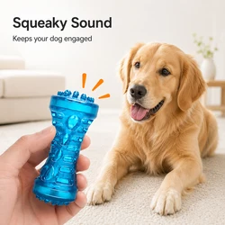 Juguete masticable apto para perros con sonido: hueso ideal cachorros