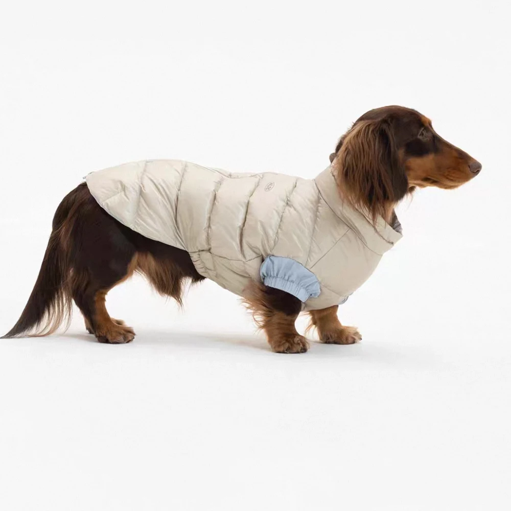 Abrigo impermeable y cortaviento de invierno para perros salchicha - imagen 2