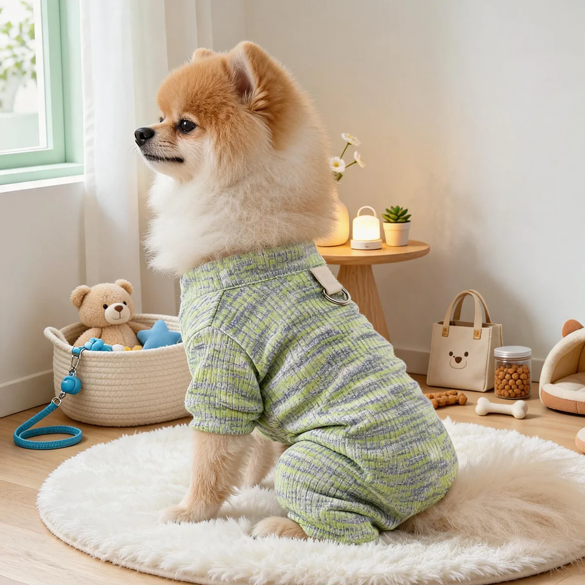 Pijama para Perro – Mono Cálido para Razas Pequeñas