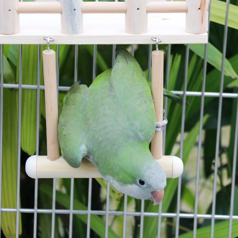 Accesorios para jaulas de pájaros de madera