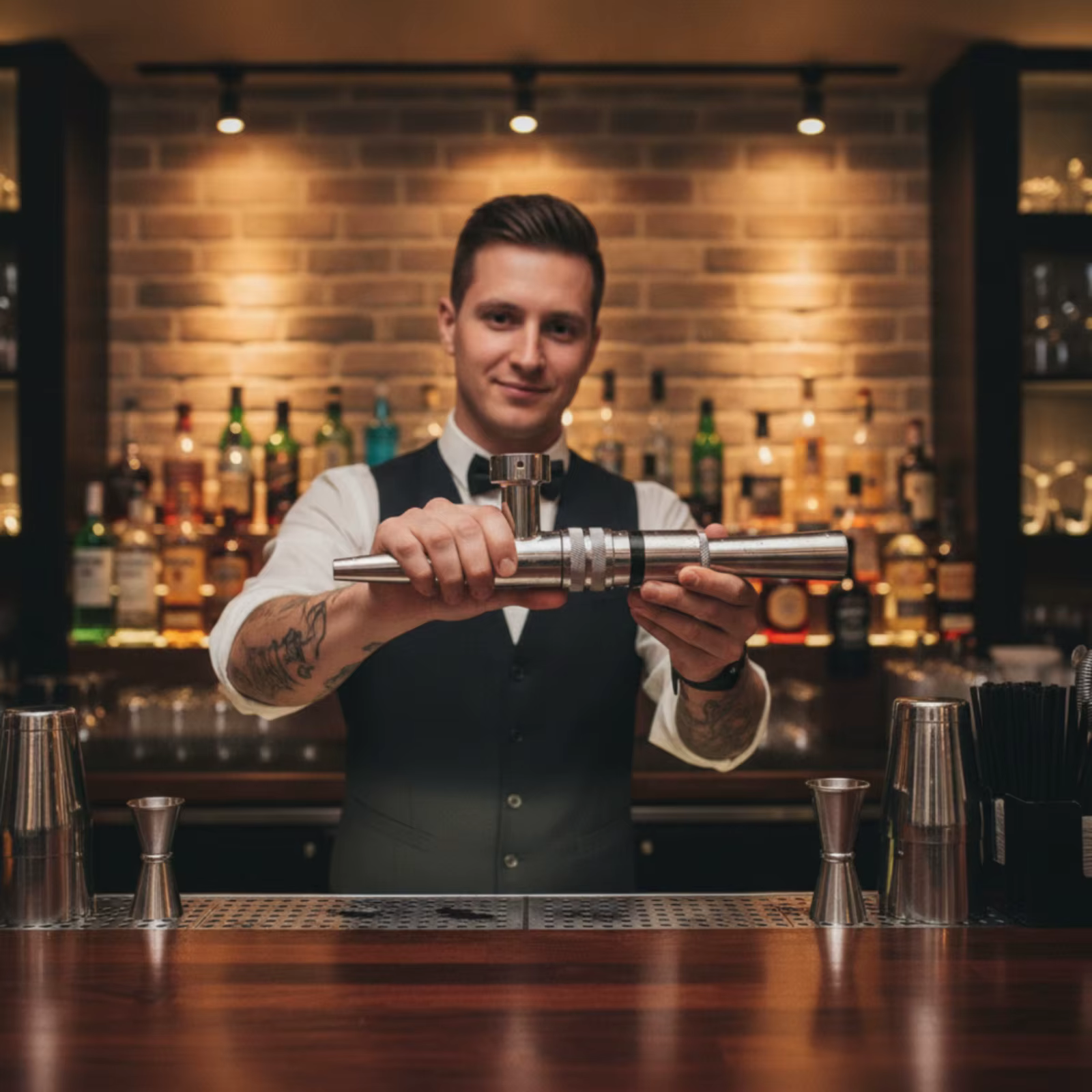 Grifo cerveza acero inoxidable para bares y restaurantes - imagen 3