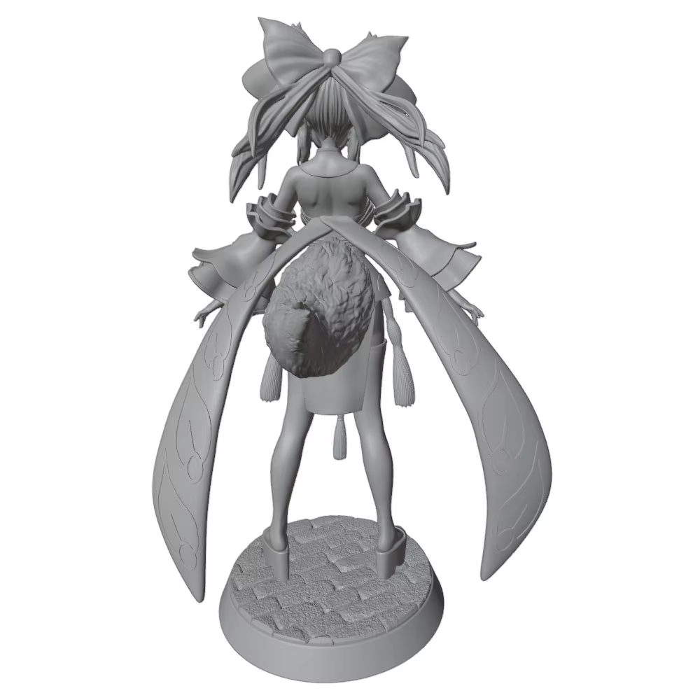 Figura de anime sin pintar para montar – Miniatura GK impresa en 3D - imagen 2