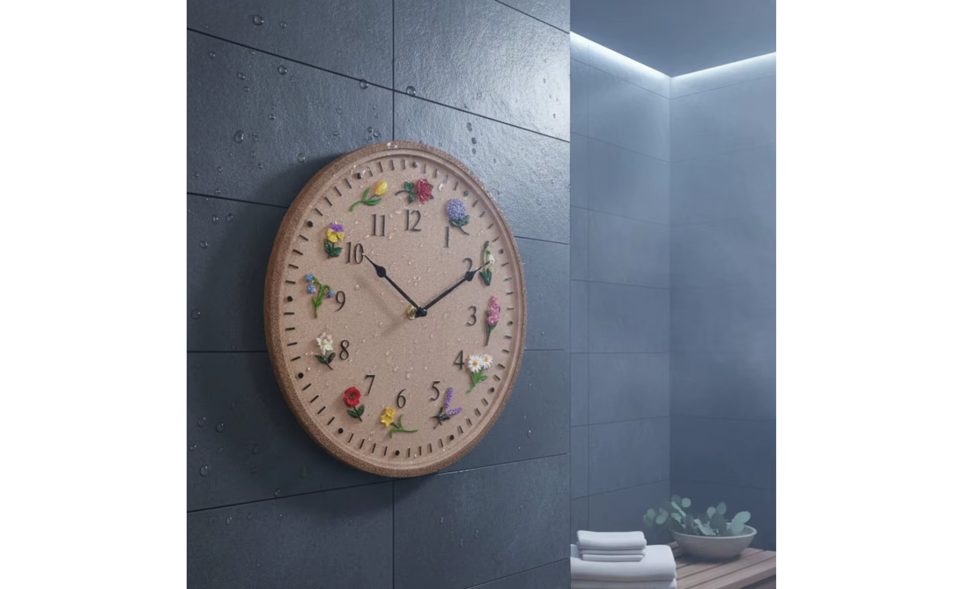 Reloj de pared para porche y terraza