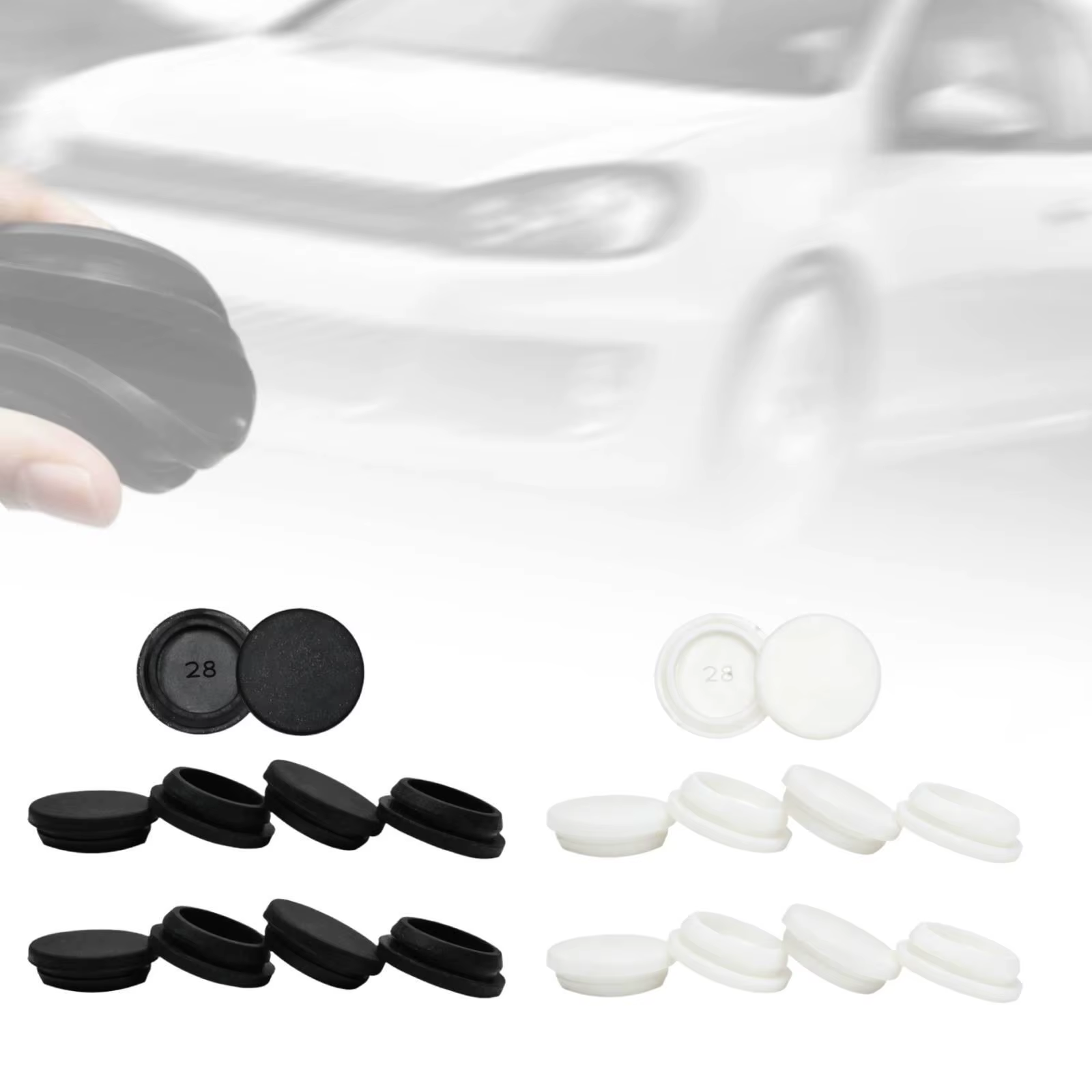 Tapones de silicona impermeables para orificios redondos - imagen 3