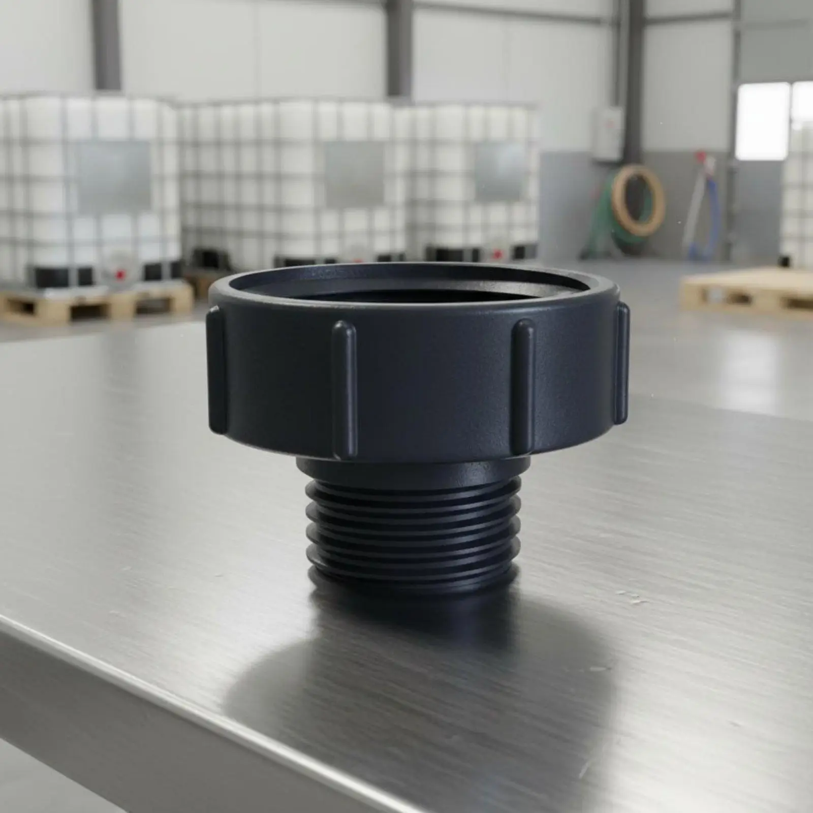 Adaptador reductor IBC S100 a S60 – Rosca gruesa anti fugas - imagen 5