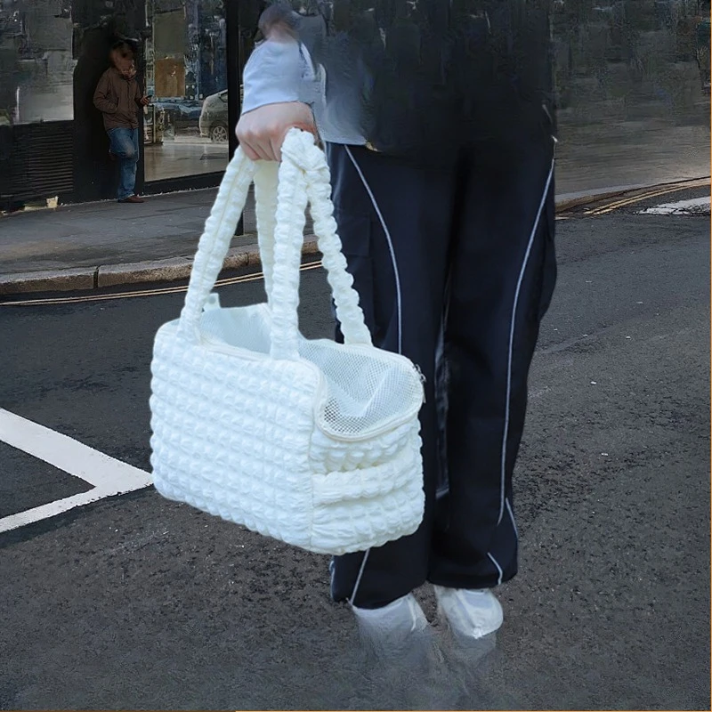 Mochila transportín burbujas para gatos y perros pequeños - imagen 5