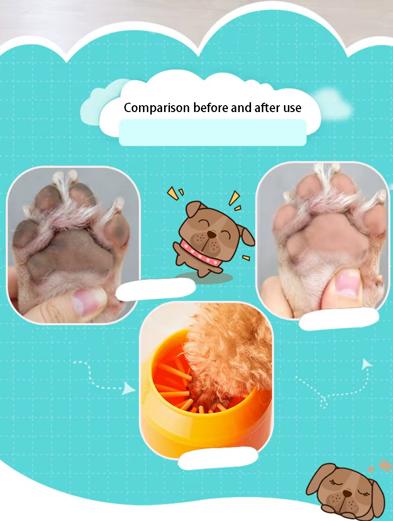 Cerdas de silicona suaves en detalle