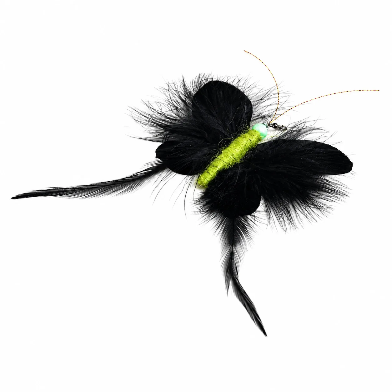 Repuesto plumas cola de fénix para varita juguete de gato - imagen 2