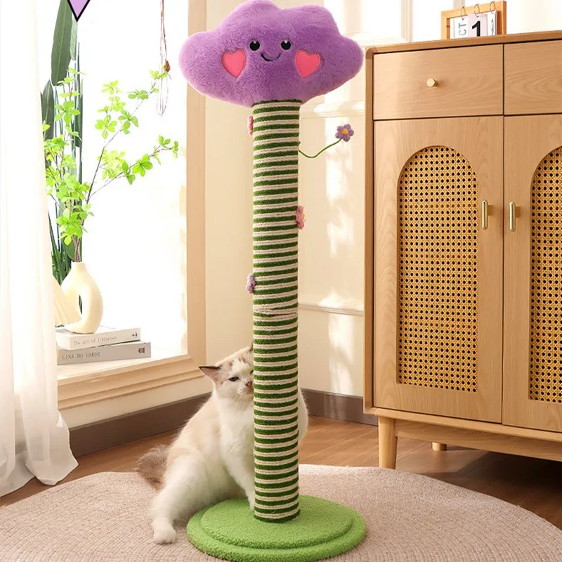 Torre juegos gatos con rascador sisal y plataformas - imagen 4