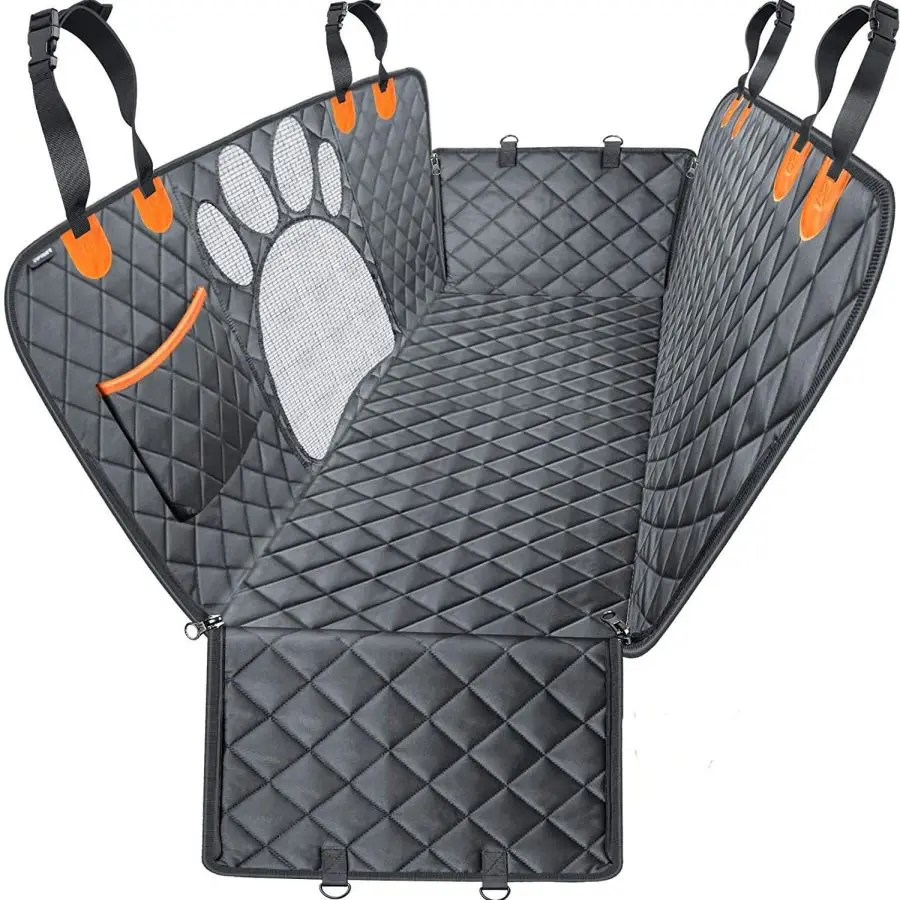 Funda de asiento impermeable para perro en coche