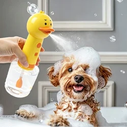Dispensador Espuma Baño Mascotas USB – Máquina Automática Diseño Patito Amarillo