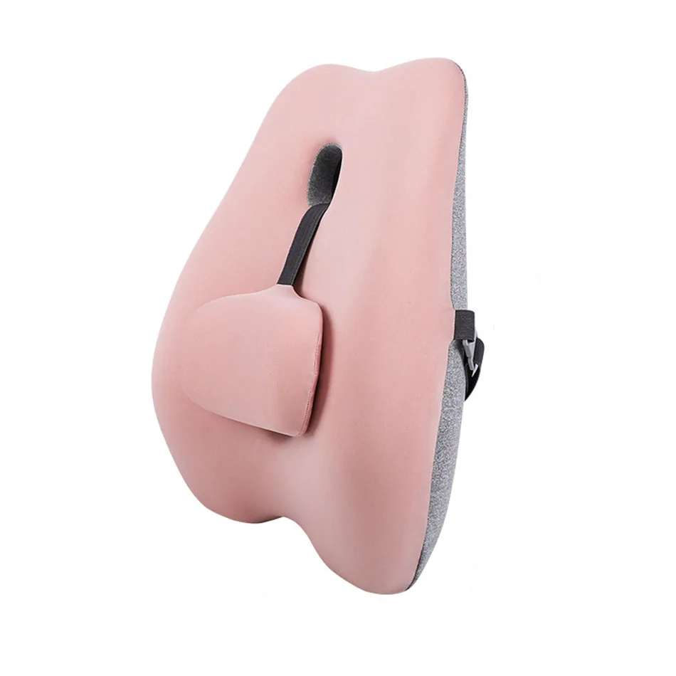 Almohada lumbar portátil