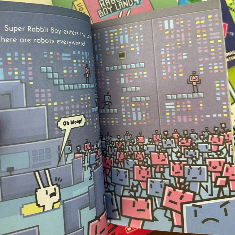 Libros infantiles de aventuras Super Rabbit Boy: cuentos de transición - imagen 5