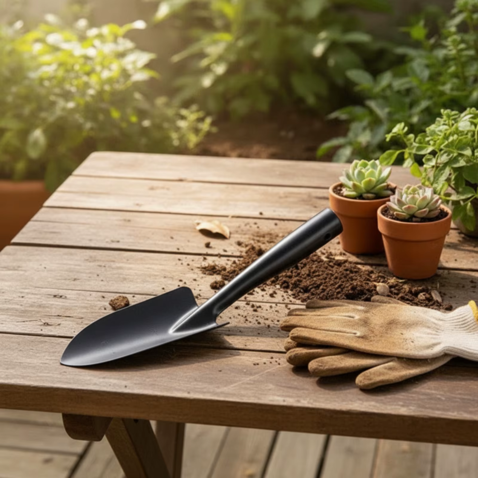 Pala de Jardín Resistente y Compacta – Herramienta para Macetas y Trabajos manuales - imagen 5