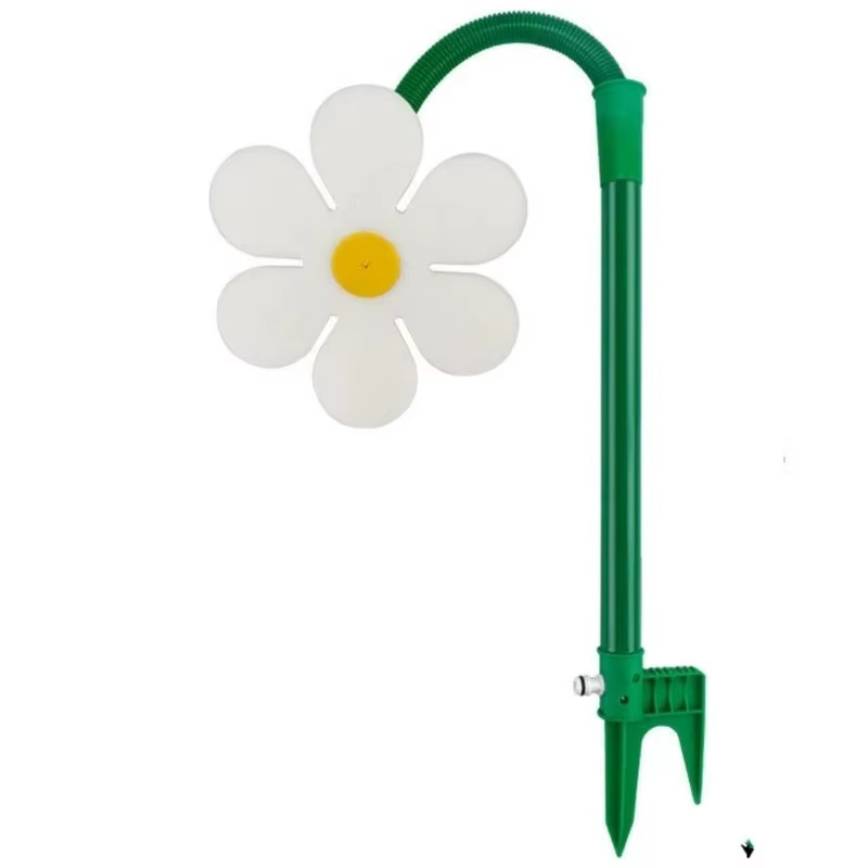 Aspersor Giratorio Flor Crazy Daisy para Jardín – Riego Rápido del Césped - imagen 3