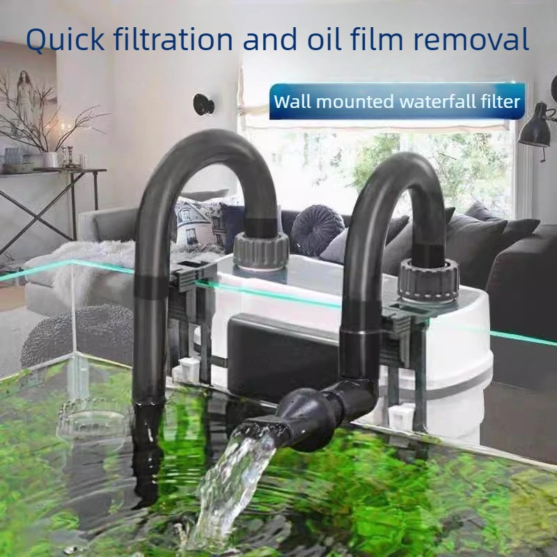 Filtro de acuario colgante externo: purifica y elimina grasa - imagen 4