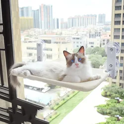 Hamaca para gatos plegable con ventosa de ventana, colgante sol