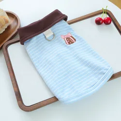 Chaleco a Rayas para Perros Pequeños – Camiseta Otoño e Invierno