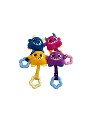 Juguete dental chirriante para masticar: limpia dientes y sarro