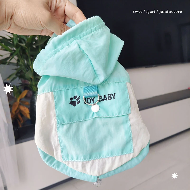 Chaleco anti-UV con sudadera verano para perros y gatos – Unisex - imagen 4