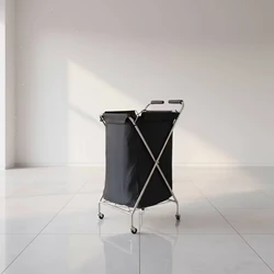 Cesto ropa plegable con ruedas para mascotas – Carrito rodante