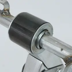 Enrollador de manguera compacto plegable para riego y limpieza exterior