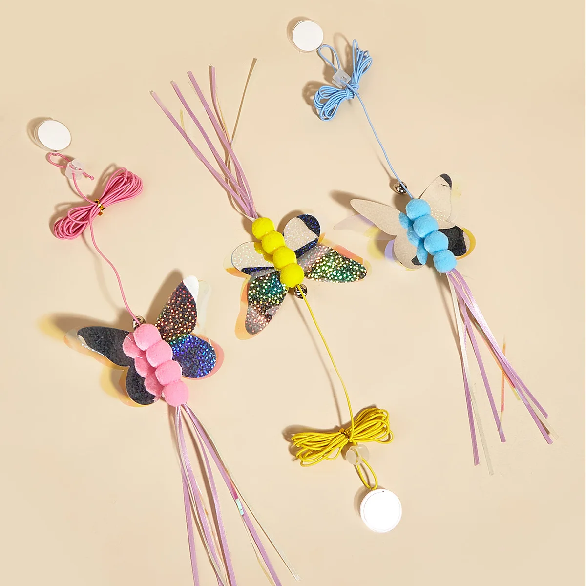 Columpio de mariposa para gatos - montaje en puerta