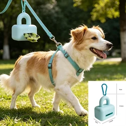 Porta Bolsas de Caca para Perro de Silicona con Cierre de Seguridad