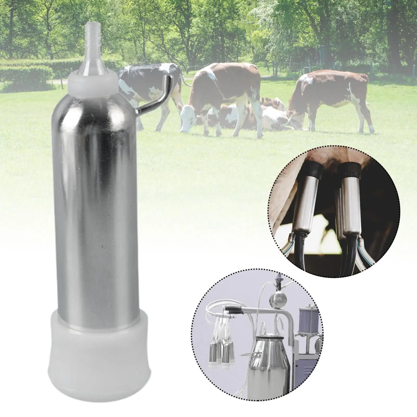 Controlador de pulso de leche para ordeño de vacas