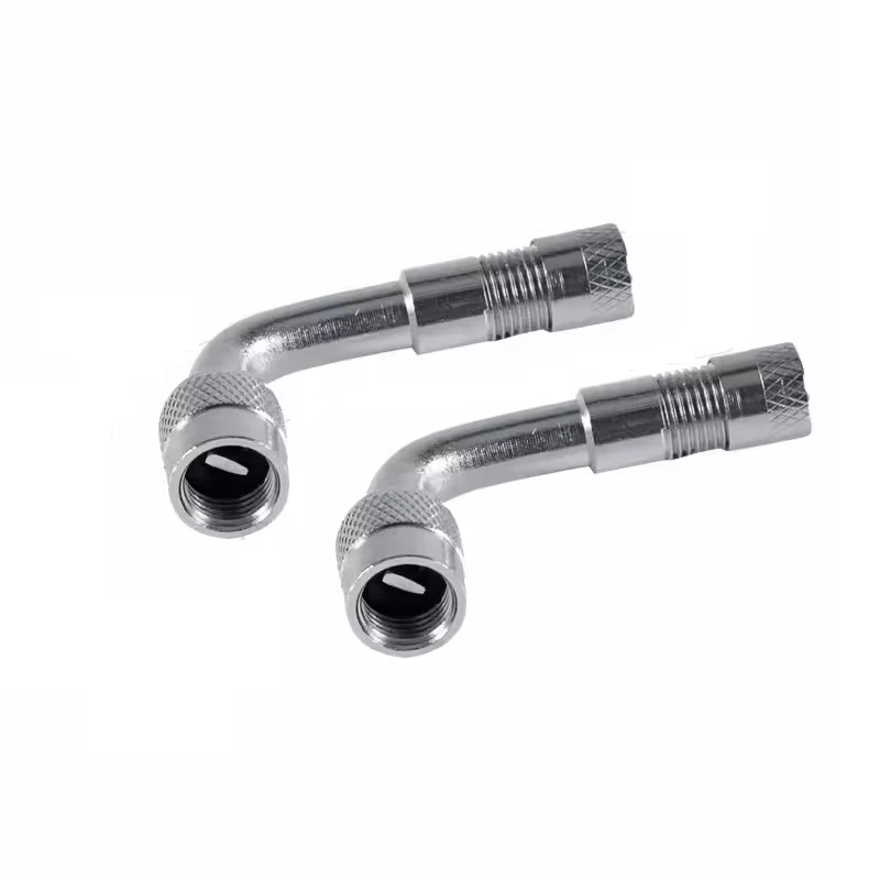Adaptador de válvula curva 90-135º, extensión para neumáticos - imagen 5