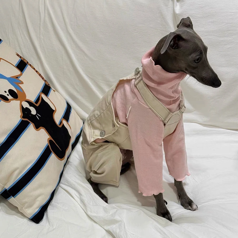 Ropa para perros: pijama algodón suave manga larga galgo y whippet - imagen 2