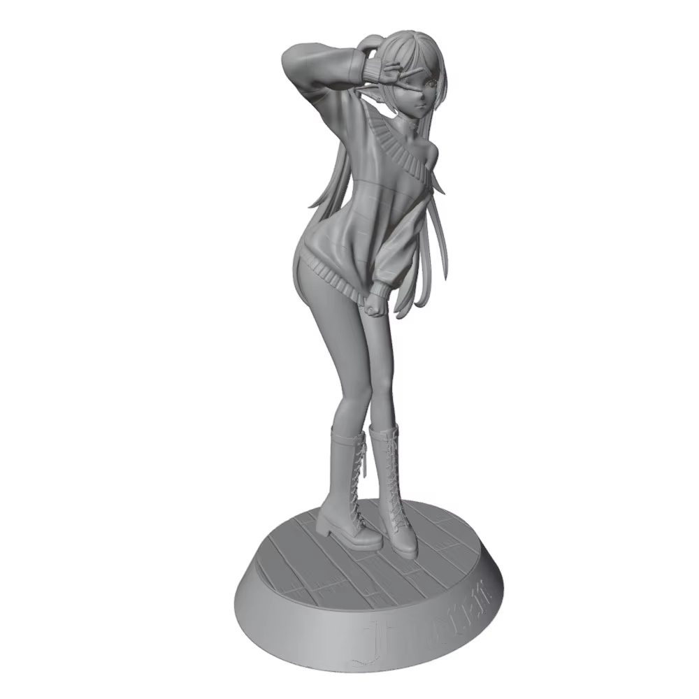 Figura resin DIY – Modelo para pintar sin montar - imagen 2