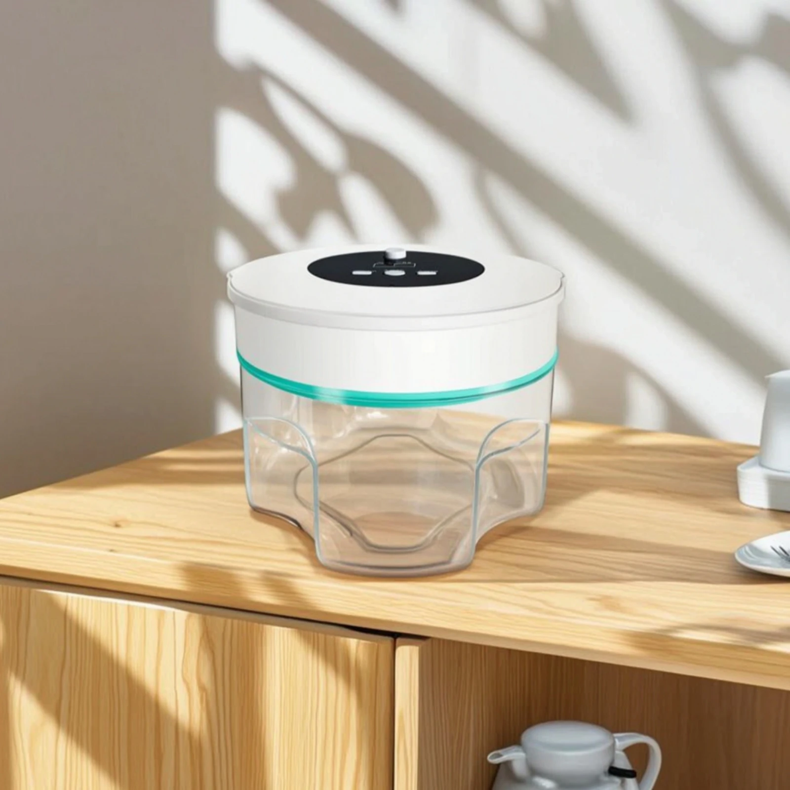 Recipiente Hermético con Bomba Eléctrica para Alimento de Gato y Perro - imagen 3