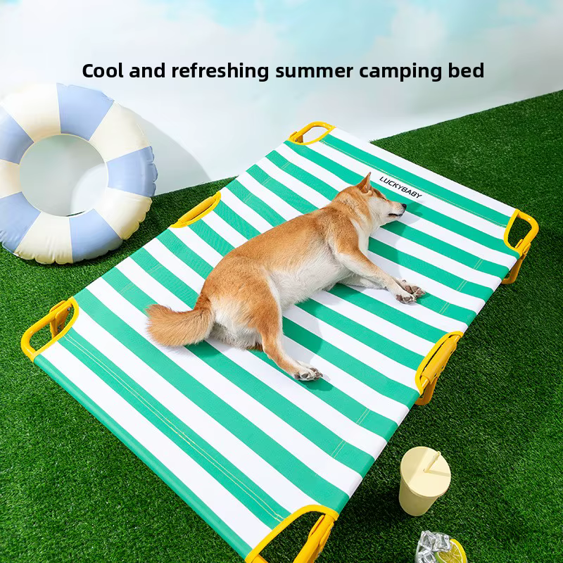 Cama nido a rayas para gatos y perros – Mediana o grande - imagen 3