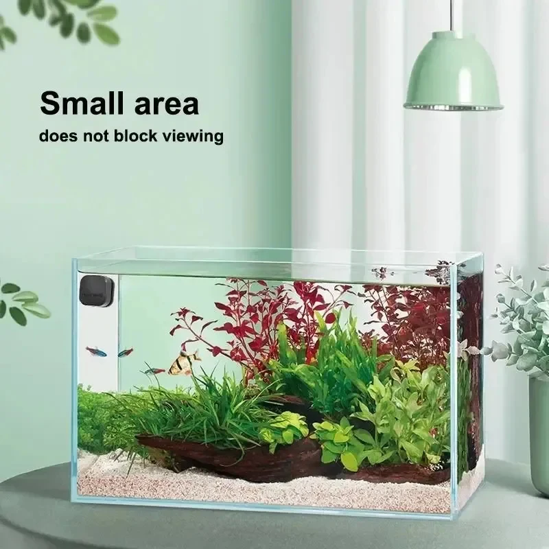 Limpiador magnético mini cuadrado para acuarios pequeños – Antiarañazos - imagen 3