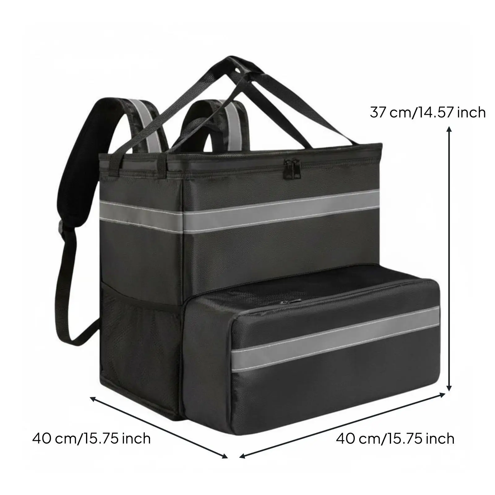 Mochila térmica aislada para reparto – Conserva calor y frío