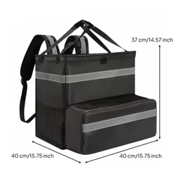 Mochila térmica aislada para reparto – Conserva calor y frío