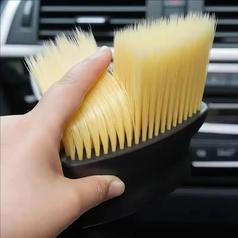 Cepillo limpiador suave para coche: elimina polvo y limpia rejillas