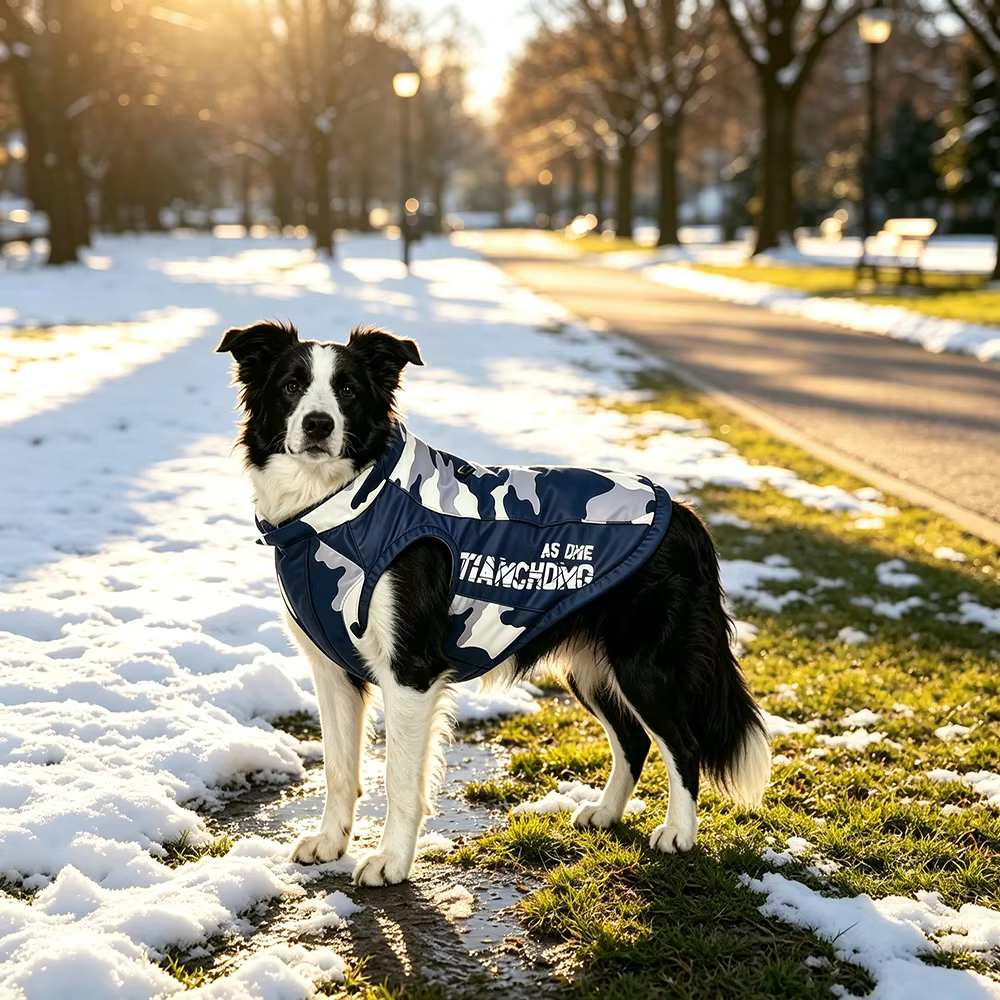 Abrigo de camuflaje impermeable para perros medianos y grandes - imagen 2