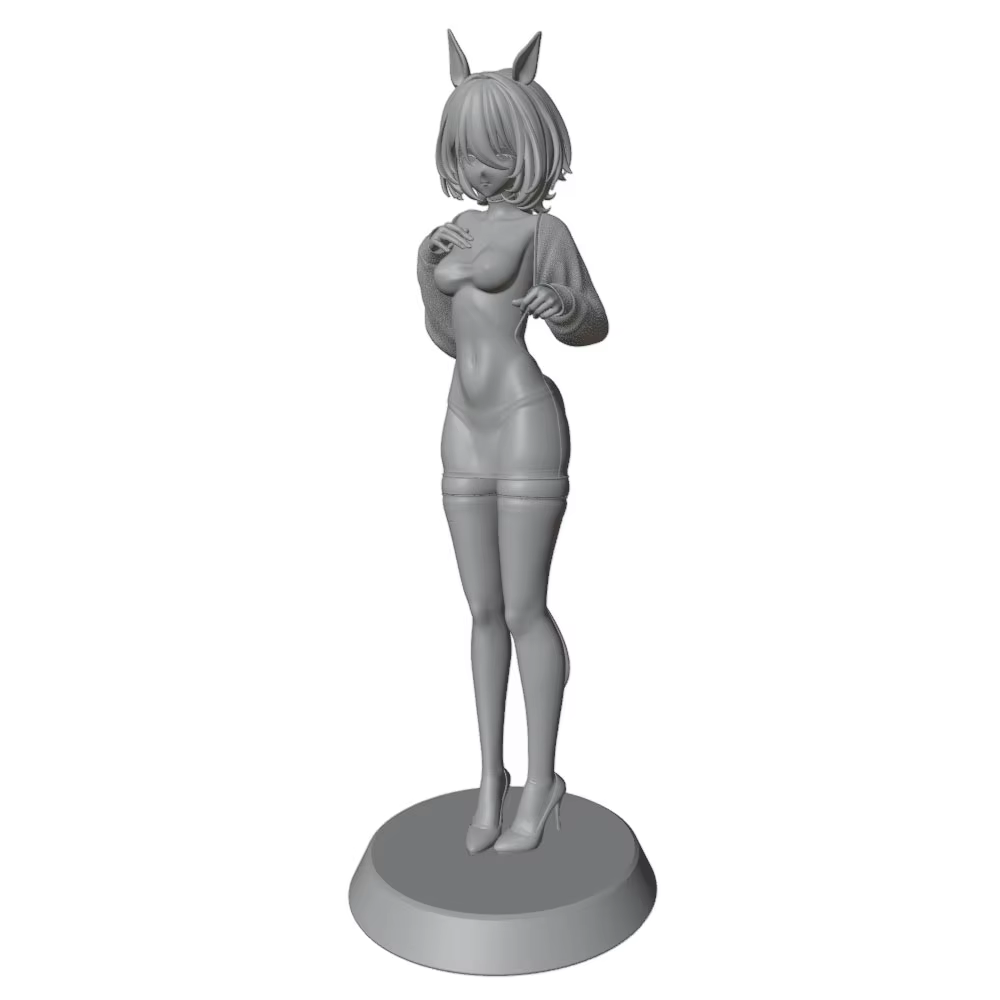 Miniatura resina para gatos y perros – Kit sin pintar - imagen 2