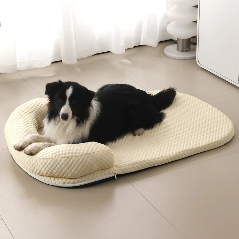 Cama refrescante transpirable para gatos y perros, cojín verano