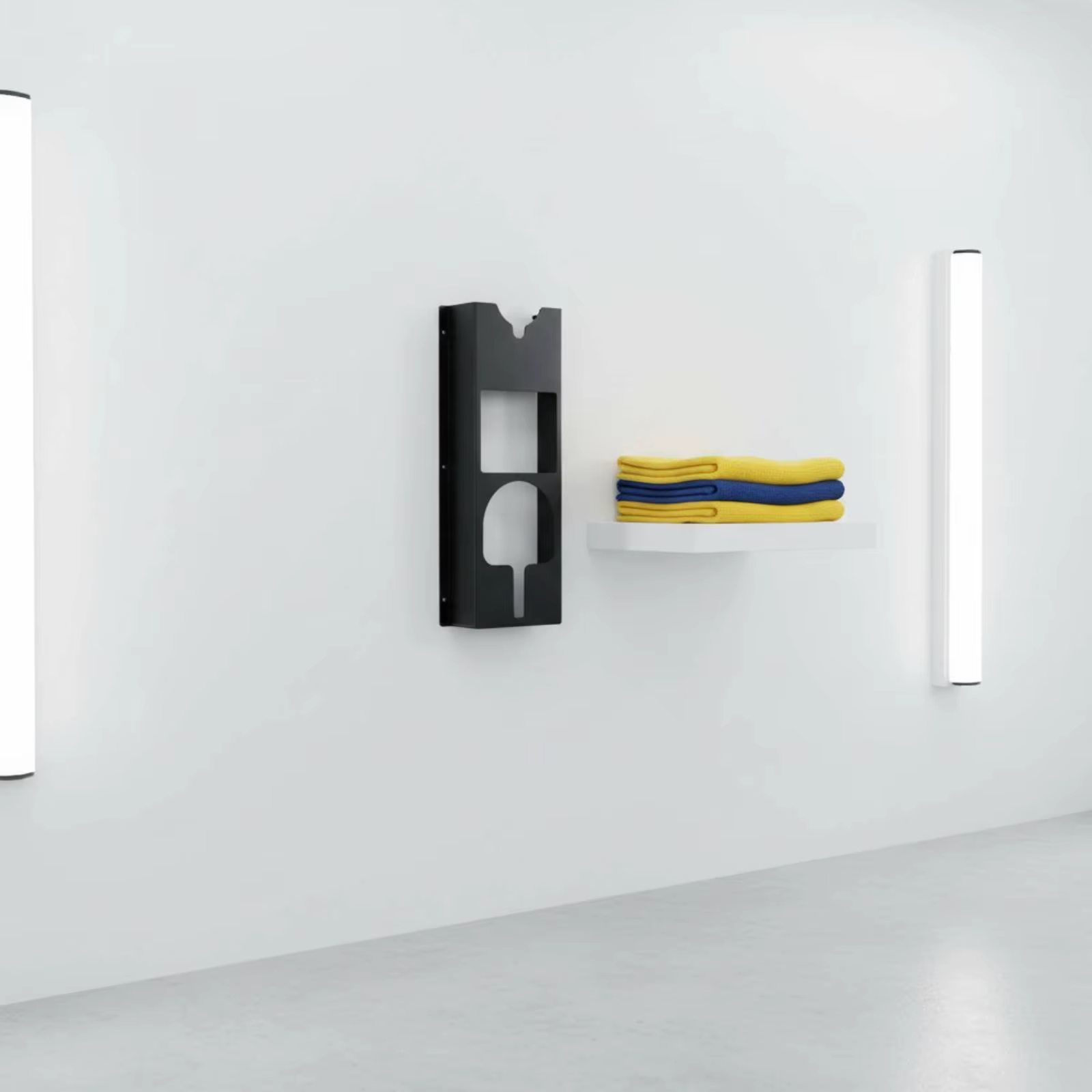 Soporte de Pared para Pulidora de ABS – Organizador de Herramientas