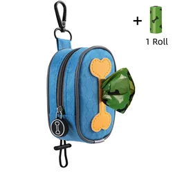 Dispensador de bolsas para excrementos de perro, gran capacidad